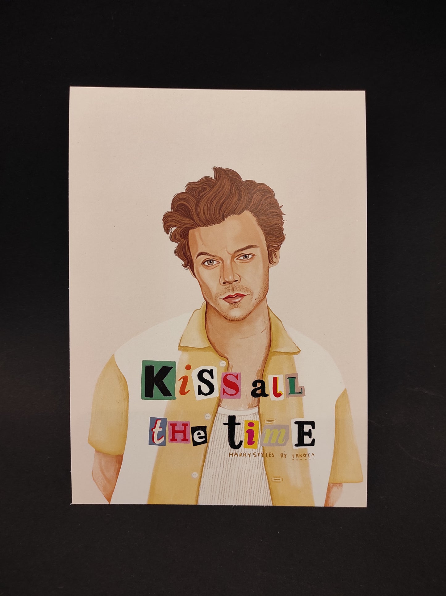 Ilustração A5 Harry Styles