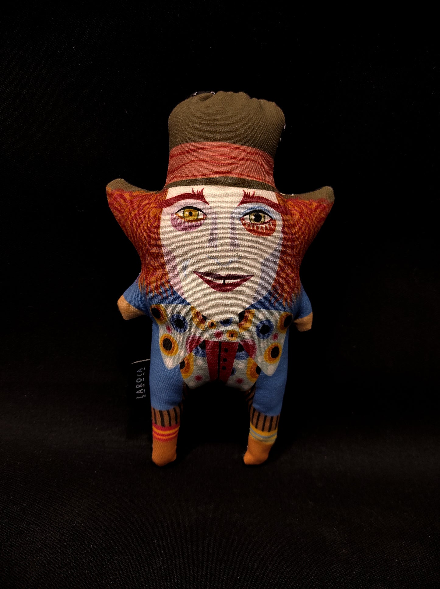 Boneco Estampado Mad Hatter