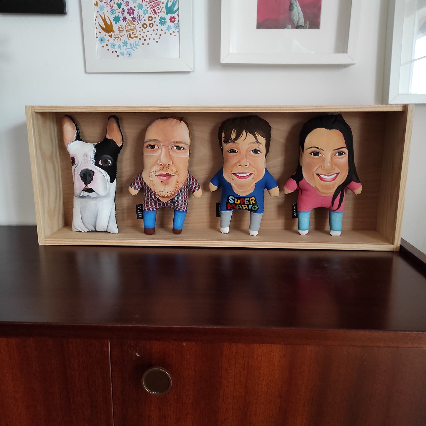 Caixa 4x Boneco 20cm