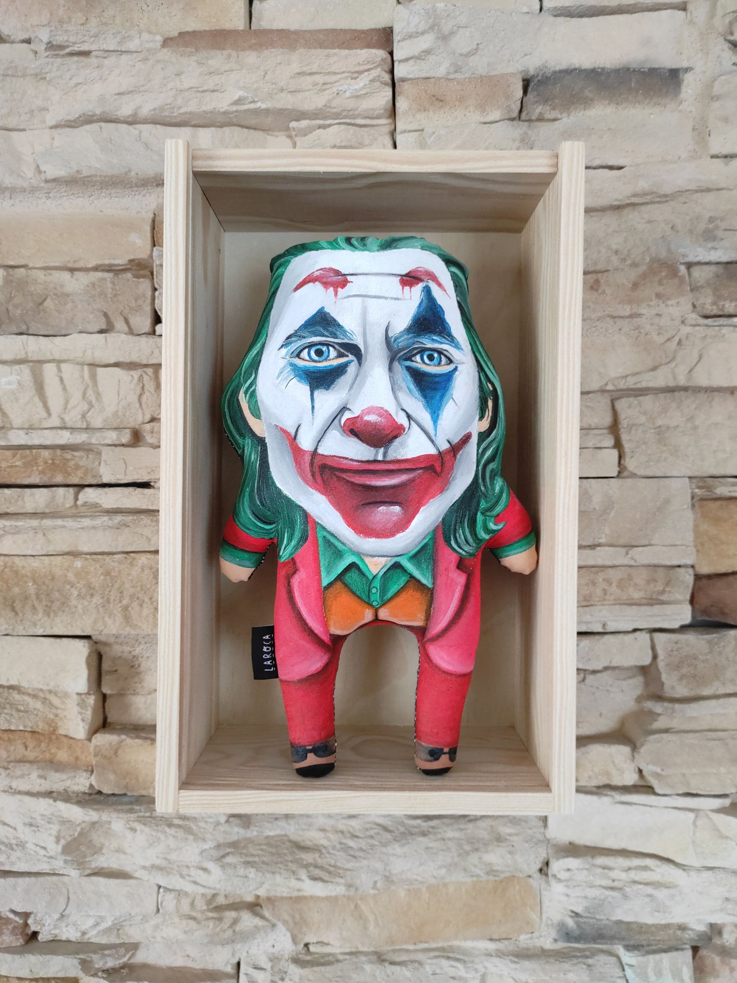 Boneco Pintado à Mão Joker