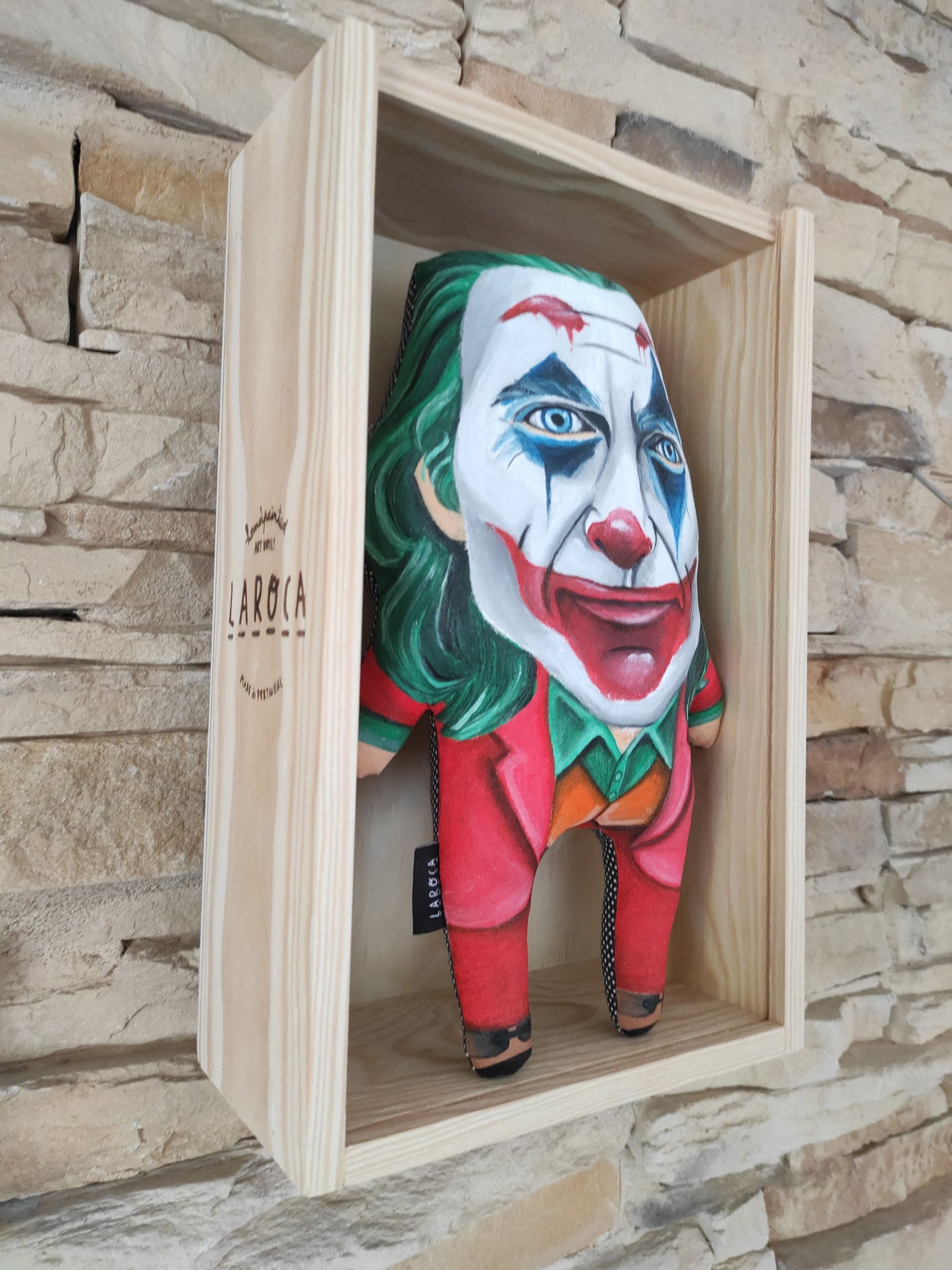 Boneco Pintado à Mão Joker