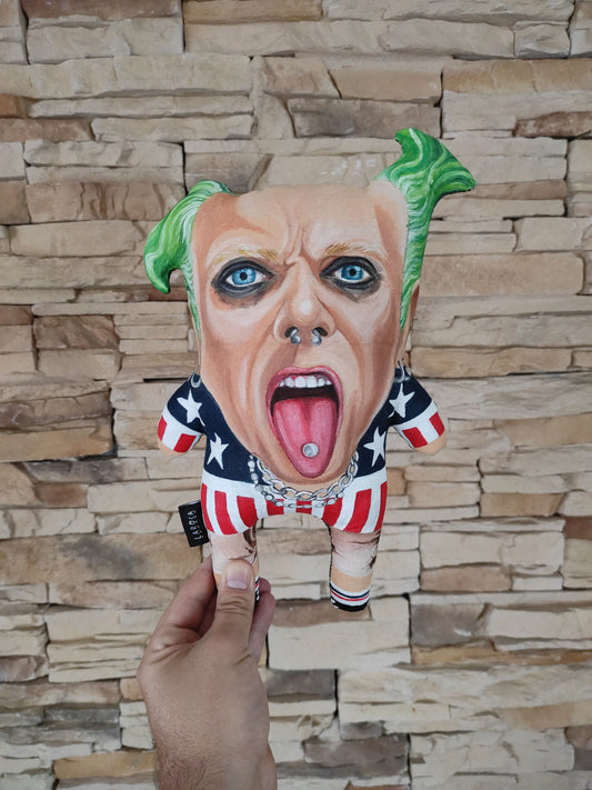 Boneco Pintado à Mão Keith Flint