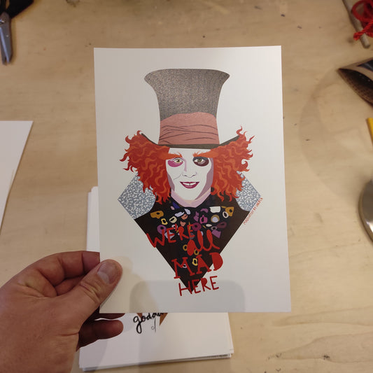Ilustração A5 Mad Hatter