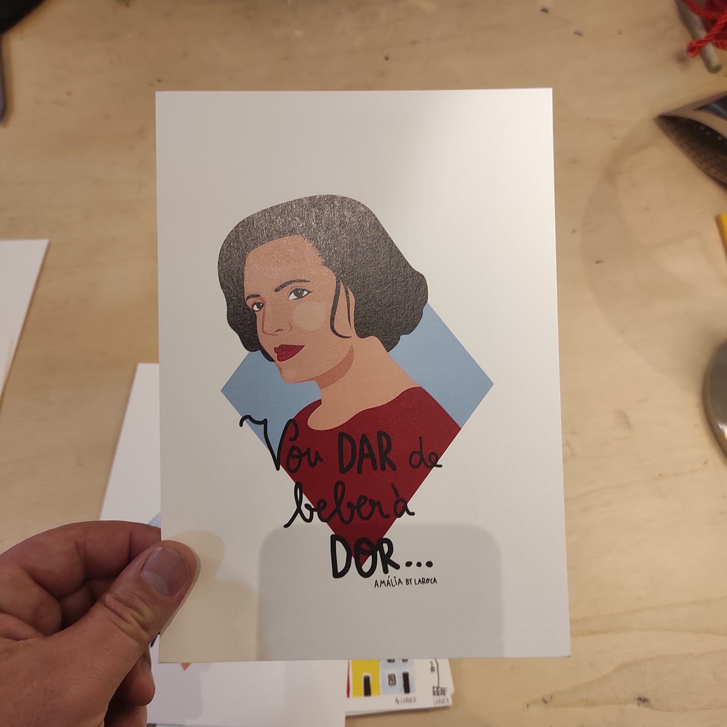 Ilustração A5 Amália