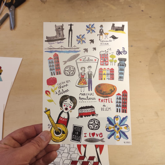 Ilustração A5 Lisboa