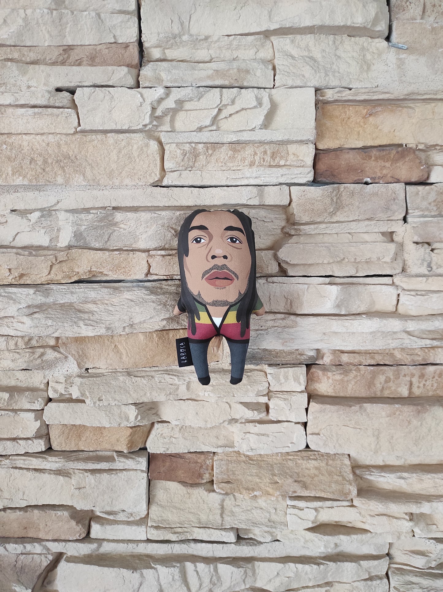 Boneco Estampado Bob Marley