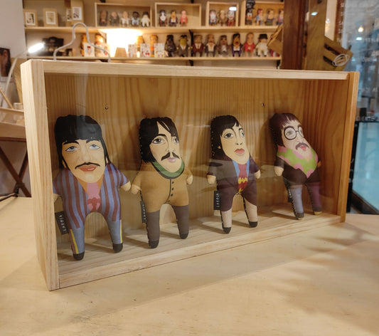 Caixa Bonecos Estampados The Beatles