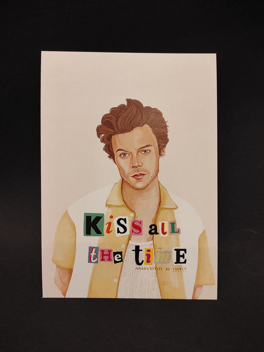Ilustração A5 Harry Styles