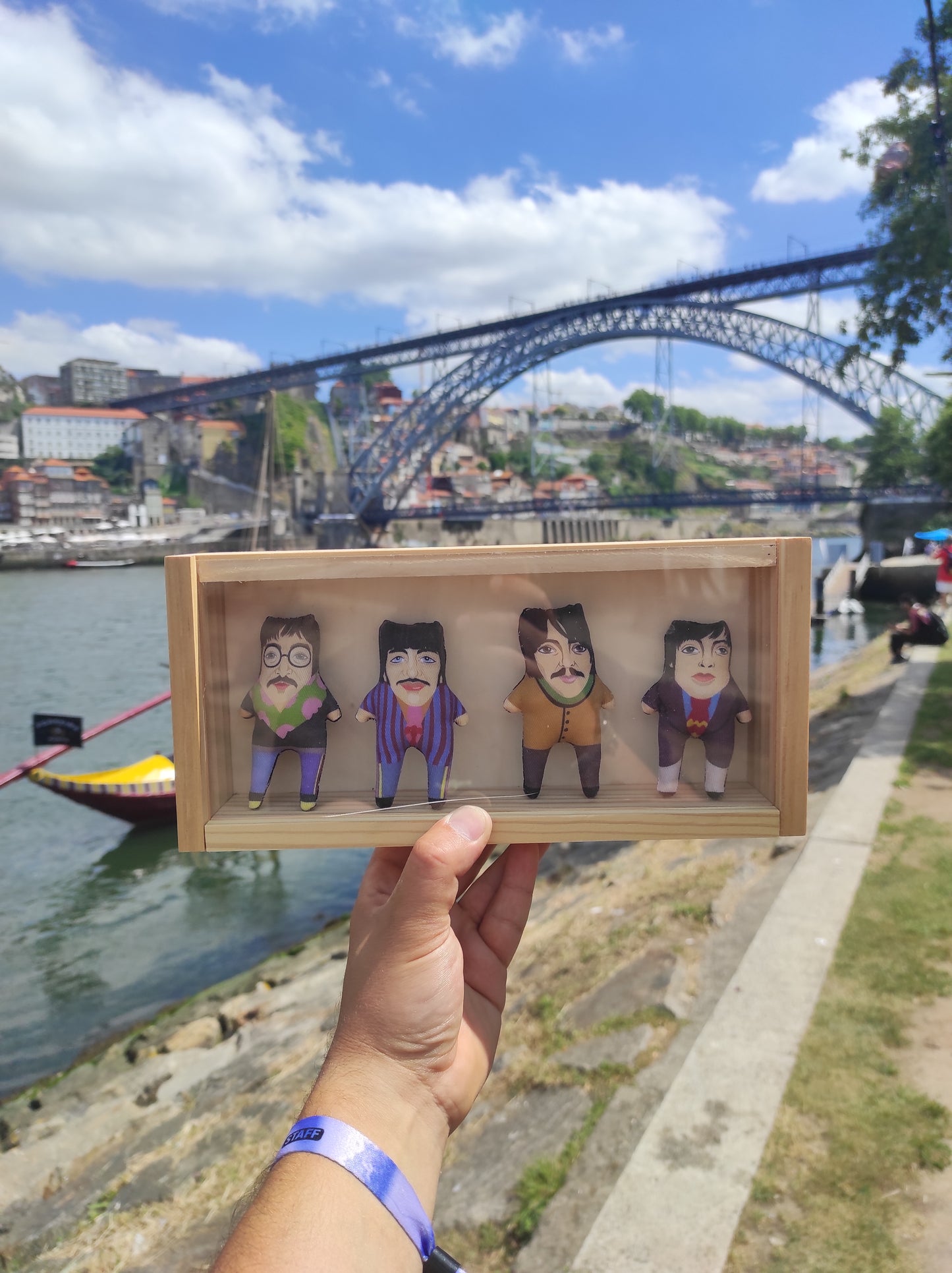 Caixa Mini Dolls Estampados The Beatles
