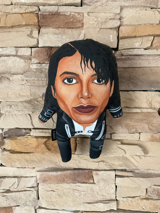 Boneco Pintado à Mão Michael Jackson