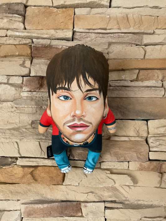 Boneco Pintado à Mão Damon Albarn