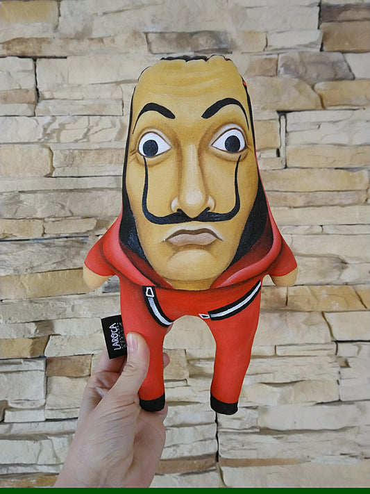 Boneco Pintado à Mão Casa de Papel