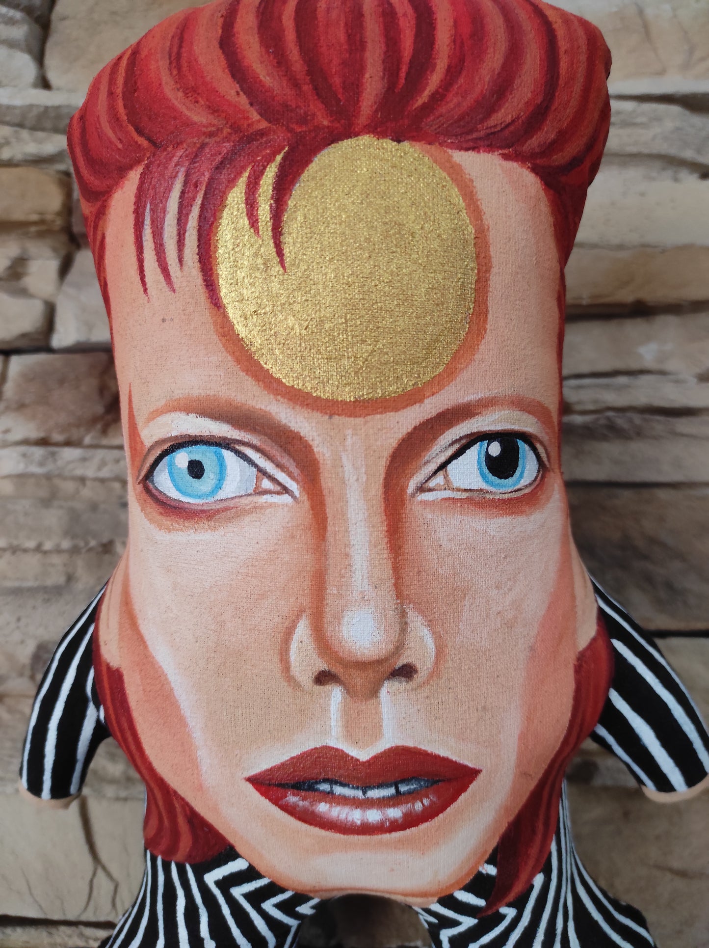 Boneco Pintado à Mão Ziggy Stardust 2023